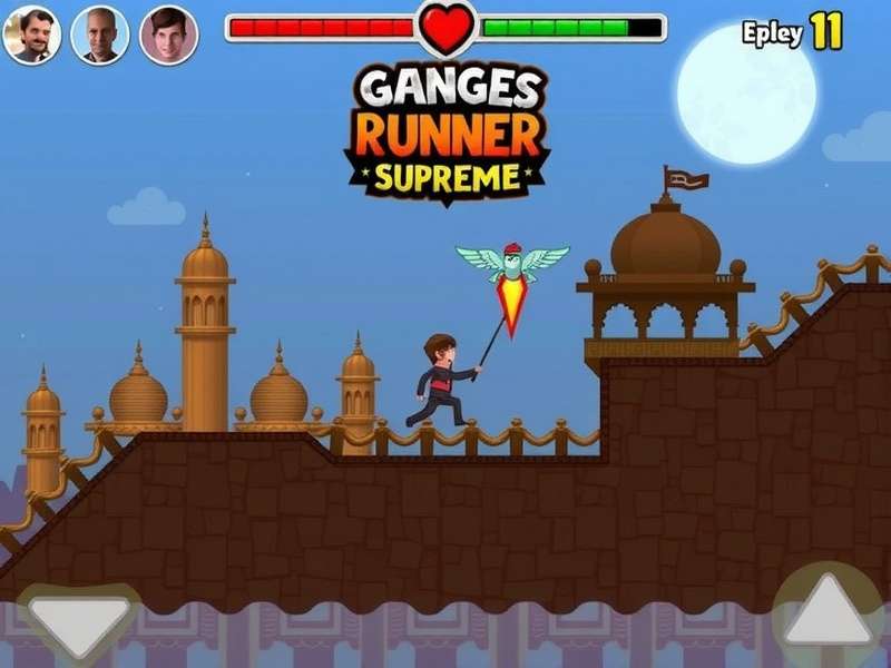 Ganges Runner Supreme Game Screenshot